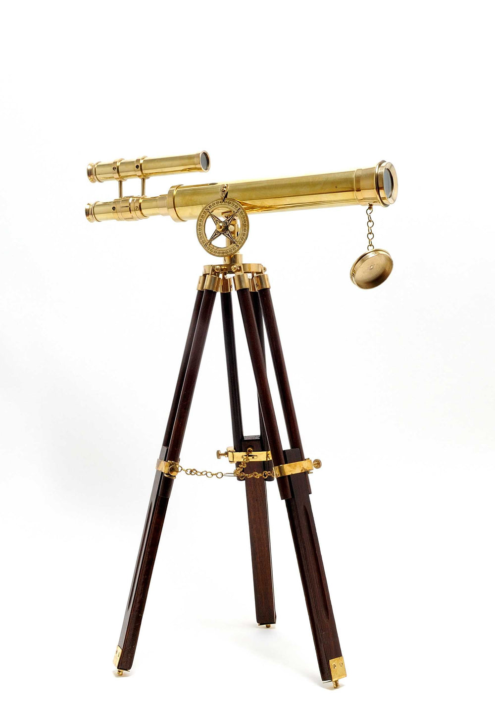 Homeroots 2.25" X 17.5" X 26" Telescope With Stand  Metal 364316