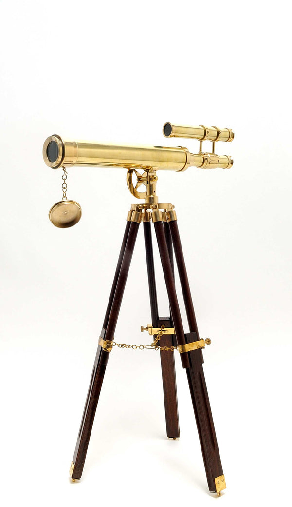 Homeroots 2.25" X 17.5" X 26" Telescope With Stand  Metal 364316