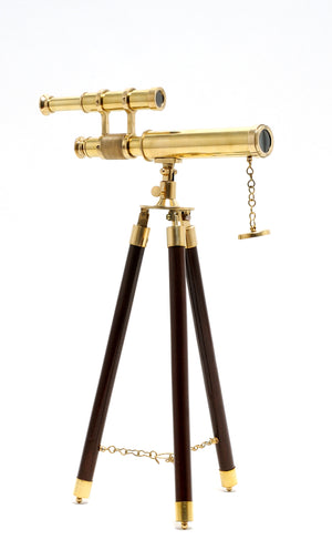 Homeroots 1.25" X 10.5" X 18" Telescope With Stand  Metal 364317