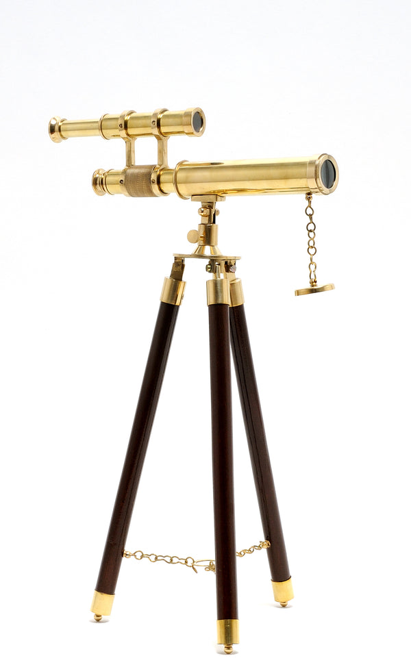 Homeroots 1.25" X 10.5" X 18" Telescope With Stand  Metal 364317
