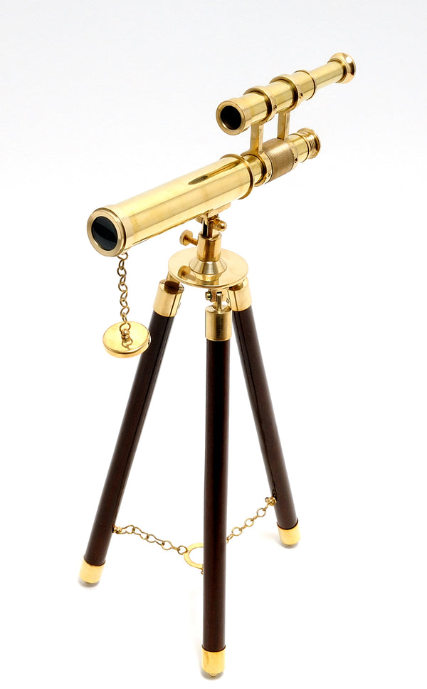 Homeroots 1.25" X 10.5" X 18" Telescope With Stand  Metal 364317