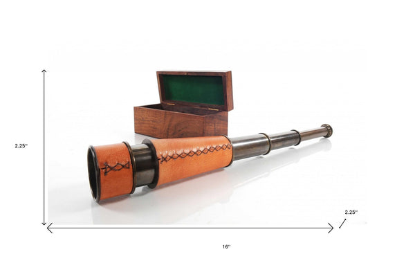 Homeroots 2" Brass Metal Hand Painted Figurine Tabletop Sculpture  Metal 364318