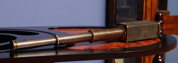 Homeroots 1.75" X 17.25" X 2" Square Handheld Telescope  Metal 364321