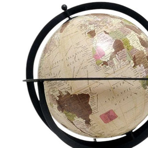 Homeroots 11" X 11" X 22.5" Globe On Tristand  Metal 364328