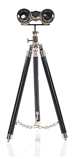 Homeroots 8" X 9" X 15.5" Binocular With Stand  Metal 364343