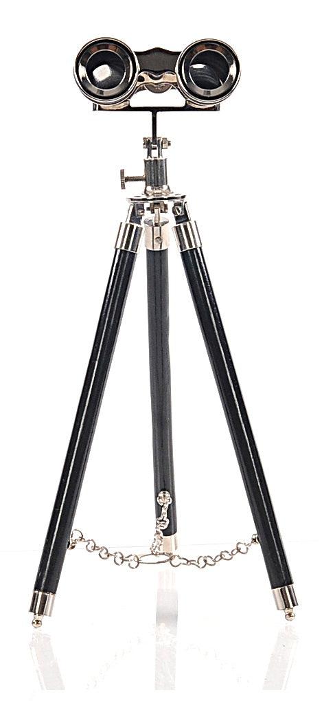 Homeroots 8" X 9" X 15.5" Binocular With Stand  Metal 364343