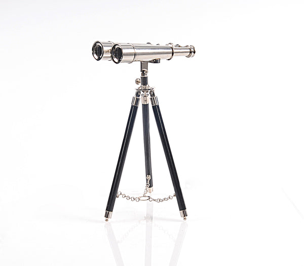 Homeroots 8" X 9" X 15.5" Binocular With Stand  Metal 364343