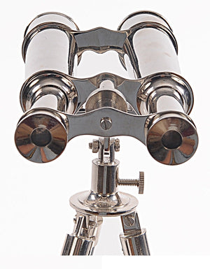Homeroots 8" X 9" X 15.5" Binocular With Stand  Metal 364343
