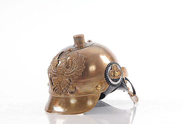 Homeroots 9" X 12.5" X 8" German Helmet  Metal 364344