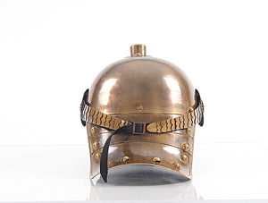Homeroots 9" X 12.5" X 8" German Helmet  Metal 364344