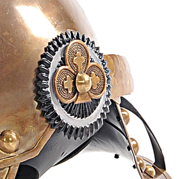 Homeroots 9" X 12.5" X 8" German Helmet  Metal 364344