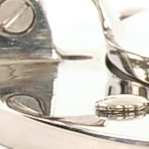 Homeroots 12" Silver Round Brass Framed Accent Mirror   364348