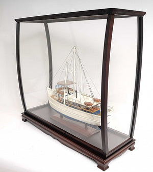 HomeRoots 40" Elegant Dark Brown Solid Mahogany Display Stand - Versatile Storage for Any Room Décor! 364364