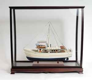 HomeRoots 40" Elegant Dark Brown Solid Mahogany Display Stand - Versatile Storage for Any Room Décor! 364364