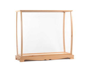 Homeroots 13" X 36" X 31.5" Display Case For Midsize Tall Ship Clear Finish   364368