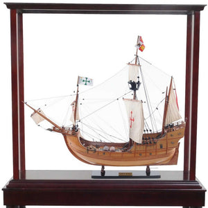 Homeroots 11" X 26.5" X 49.75" Small Floor Display Case   364369