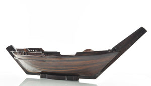Homeroots 5.5" X 27" X 8.5" Dhow Boatsushi Tray   364375
