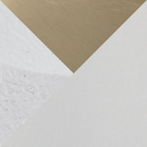 English Elm Lloyd 26" Contemporary Table Lamp Set Of 2 - Matte White Polyresin & Brass Accents For Modern Spaces B202P224003