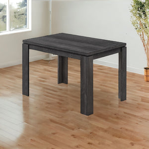 Homeroots 47" Black Dining Table   366057