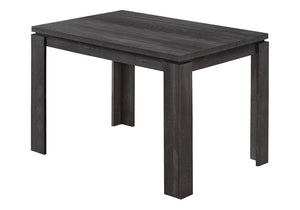 HomeRoots 47" Black Dining Table - Elegant Rectangular Design for 4, Durable Wood, Easy Maintenance & Stylish Finish 366057