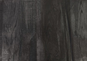 HomeRoots 47" Black Dining Table - Elegant Rectangular Design for 4, Durable Wood, Easy Maintenance & Stylish Finish 366057
