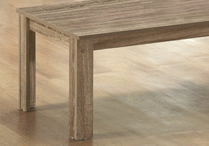 HomeRoots Set of Three Taupe Coffee Tables - Stylish, Durable, and Versatile Furniture for Any Space 366077