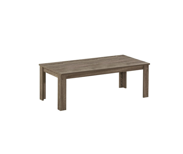Homeroots Set Of Three 44" Taupe Coffee Table   366077