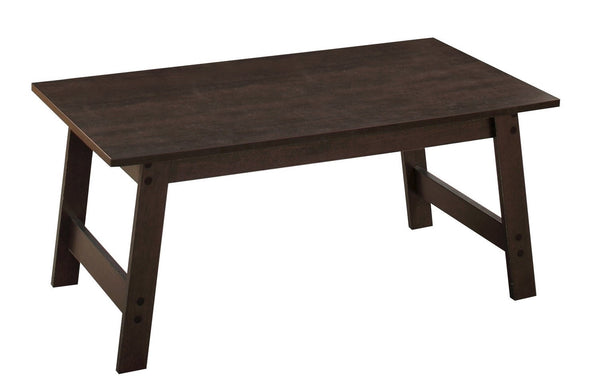 Homeroots Set Of Three 36" Espresso Coffee Table   366083