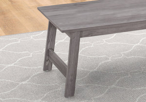 HomeRoots Set of Three 36" Gray Coffee Table - Modern Design, Durable, and Perfect for Your Living Room Style! 366085
