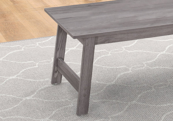 HomeRoots Set of Three 36" Gray Coffee Table - Modern Design, Durable, and Perfect for Your Living Room Style! 366085