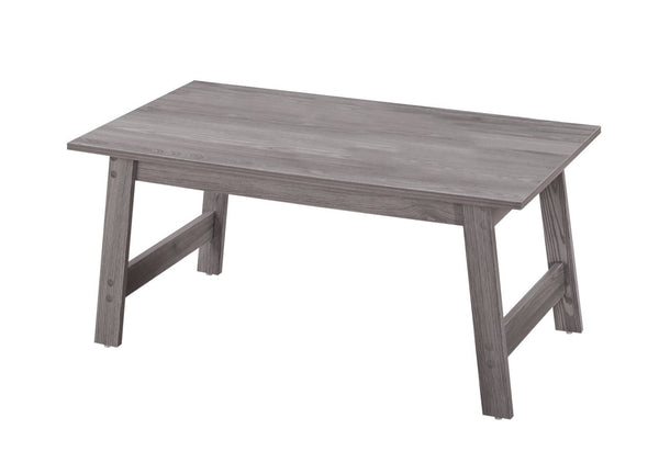 Homeroots Set Of Three 36" Gray Coffee Table   366085