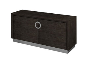 Homeroots 72" Gray Buffet Table With Two Doors   366218