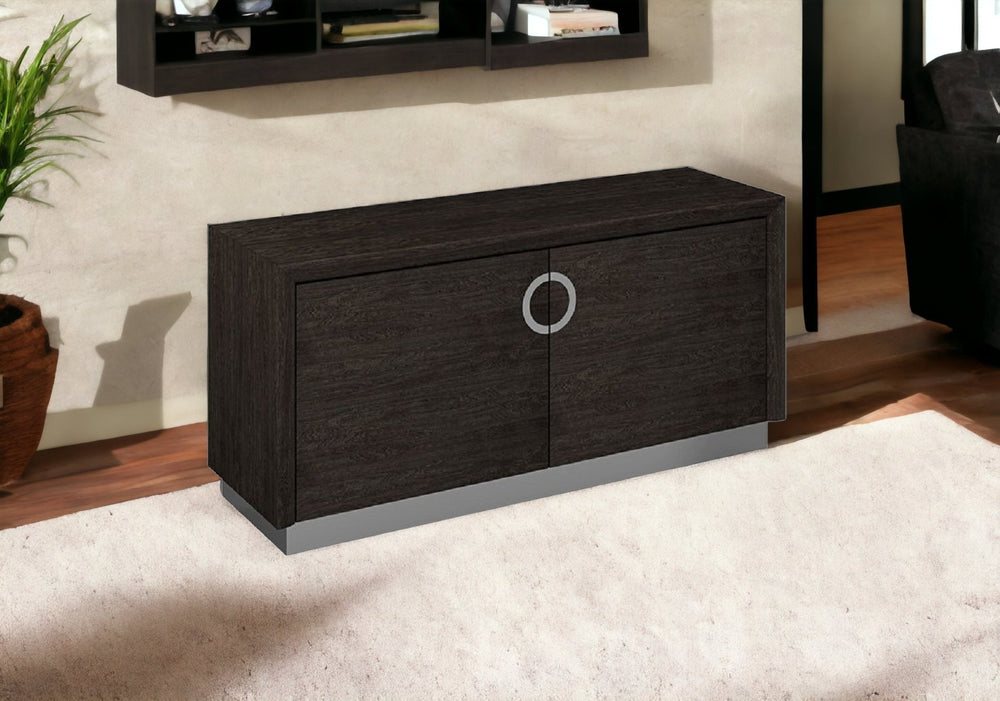 Homeroots 72" Gray Buffet Table With Two Doors   366218