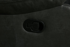 Homeroots 42" Gray Reclining Chair Grey  366301