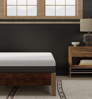 English Elm Pur Chill Firm Queen Mattress with Cooling Fabric and Gel Memory Foam Support B337P293548