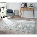 Kenzie Global Inspired Moroccan Bordered Global Woven Area Rug