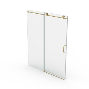 English Elm 25d06 Shower Door Hardware Kit with Handle Rollers Brackets and Anti-jump Knobs Brushed Gold W1573P416178