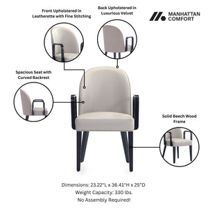 English Elm Hillman Modern Wood Upholstered Armchair In Light Gray – Stylish, Durable, And Fully Assembled Comfort B365P397726