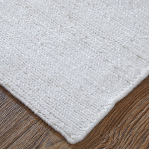 Feizy Rugs Finley Handcrafted Modern Pet Low Pile Rug With Calming Monochromatic Design For Minimalist Spaces White Pet T28t6046ivy000p00