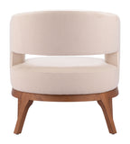 Penryn Accent Chair Beige 110113 Zuo Modern