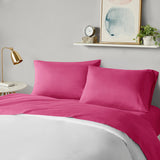 Intelligent Design Microfiber Casual All Season Soft Touch Sheet Set ID20-141 Pink