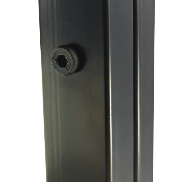 English Elm Set Of 2 Versatile Modern End Tables With Tempered Glass & Rustic Wood For Chic Living Spaces W241P246920-GIGA