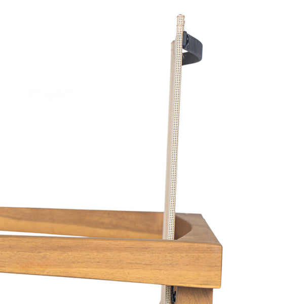 English Elm Christopher Knight Home® - BELFAST Teak Frame Outdoor Dining Chairs Set of 2 — Beige Mesh Comfort, Durable Weather-Resistant Design N762P240699A