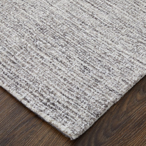 Feizy Rugs Freemont Hand-tufted Wool Rug - Luxurious Medium Pile With Distressed Elegance For Modern Spaces Gray Wool T31t8014lgy000p00