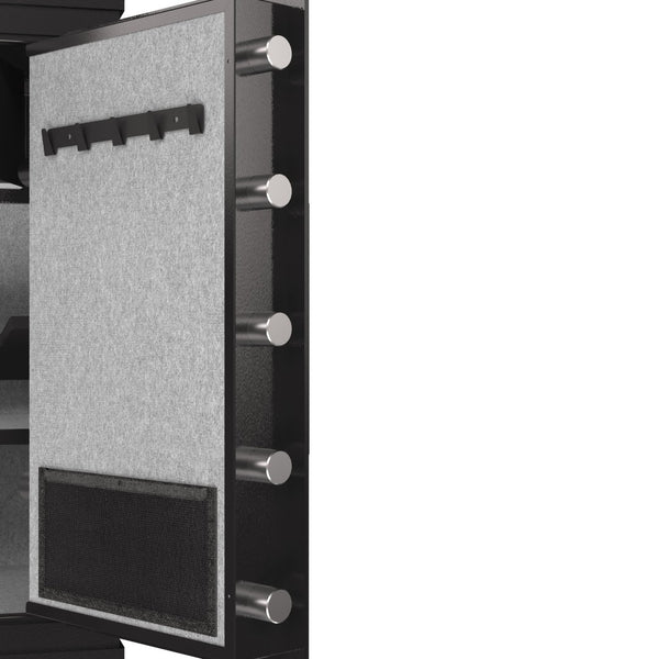 English Elm Three-Lock Digital Steel Safe With Biometric Access | Secure Storage For Home & Office Valuables W396P307334-GIGA