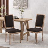 Christopher Knight Home® - Noble House - Regina French Country Wood Upholstered Dining Chair - Set of 2