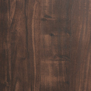 English Elm Modern TV Stand 60" Brown Entertainment Center for TVs up to 65" with Glass Doors, 3 Adjustable Shelves, Cable Management and Durable MDF Construction W2275P210030