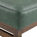 Christopher Knight Home® - Noble House - - Modern Cocktail Ottoman With Wood Frame