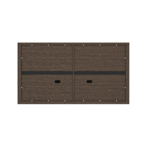 English Elm Rivington 60" Sideboard with 4 Soft-Close Doors, Adjustable Shelves, Media Management, TV Stand Walnut B365P397675