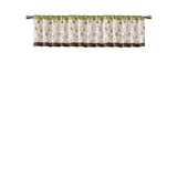 Madison Park Serene Transitional Embroidered Window Valance MP41-3507 Green